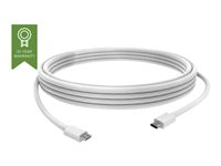 Vision - USB-kabel - USB-C (hane) till mikro-USB typ B (hane) - USB 2.0 - 2.4 A - 1 m - vit TC 1MUSBCBM
