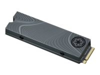 Seagate FireCuda ZP1000GM3A033 - Beskar Ingot Drive Special Edition - SSD - 1 TB - inbyggd - M.2 2280 - PCIe 4.0 x4 (NVMe) - integrerad kylfläns - med 3 års Seagate Rescue Data Recovery ZP1000GM3A033