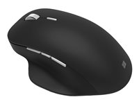 Microsoft Precision Mouse - Mus - ergonomisk - högerhänt - optisk - 6 knappar - trådlös, kabelansluten - USB, Bluetooth 4.0 - svart GHV-00003