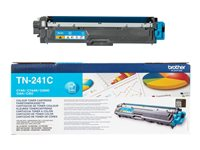 Brother TN241C - Cyan - original - tonerkassett - för Brother DCP-9015, DCP-9020, HL-3140, HL-3150, HL-3170, MFC-9140, MFC-9330, MFC-9340 TN241C
