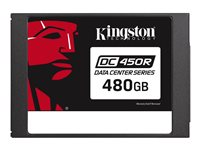 Kingston Data Center DC450R - Solid state drive - krypterat - 480 GB - inbyggd - 2.5" - SATA 6Gb/s - 256 bitars AES - Self-Encrypting Drive (SED) SEDC450R/480G