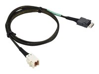Supermicro - Intern SAS-kabel - OCuLink (SFF-8611) till Mini SAS HD (SFF-8643) - 70 cm CBL-SAST-0972