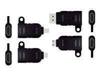 VISION Professional - Video/ljud/datakabelsats - svart TC-MULTIHDMI/BL