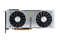 NVIDIA GeForce RTX 2080 Super - Grafikkort - GF RTX 2080 SUPER - 8 GB - HDMI, 3 x DisplayPort - svart, silver - för Dell 5820 Tower, 7820 Tower, 7920 Tower 490-BFWD