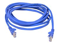 Belkin - Patch-kabel - RJ-45 (hane) till RJ-45 (hane) - 2 m - UTP - CAT 5e - hakfri - blå - för Omniview SMB 1x16, SMB 1x8; OmniView SMB CAT5 KVM Switch A3L791B02M-BLUS