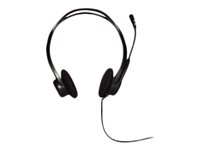 Logitech PC Headset 960 USB - Headset - på örat - kabelansluten 981-000100