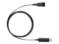Jabra LINK 230 - Headset-adapter - USB (hane) till Snabburkoppling 230-09