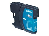 Brother LC1100CBP - Cyan - original - blister - bläckpatron - för Brother DCP-185, 385, 585, 6690, MFC-490, 5490, 5890, 6490, 990 LC1100CBP