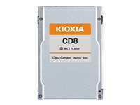 KIOXIA CD8-V Series KCD8DVUG12T8 - SSD - Datacenter, blandad användning - krypterat - 12800 GB - inbyggd - 2.5" - PCIe 4.0 x4 (NVMe) - Self-Encrypting Drive (SED) KCD8DVUG12T8