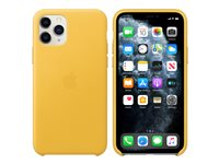 Apple - Baksidesskydd för mobiltelefon - läder - meyercitron - för iPhone 11 Pro MWYA2ZM/A
