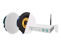 Vision AV-1800+CS-1900 - Ljudsystem - 2 x 50 Watt - vit AV-1800+CS-1900