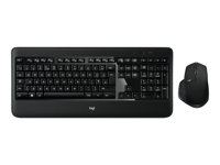 Logitech MX900 Performance - Sats med tangentbord och mus - trådlös - Bluetooth 4.0 - hela norden 920-008877
