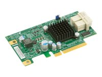 Supermicro Add-on Card AOC-SLG3-2E4 - Kontrollerkort - 2 Kanal - PCIe 3.0 låg profil - 6.4 GBps - PCIe 3.0 x8 AOC-SLG3-2E4