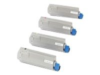 OKI - Cyan - original - tonerkassett - för C5650dn, 5650n, 5750dn, 5750n 43872307