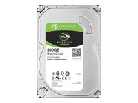 Seagate Barracuda ST500DM009 - Hårddisk - 500 GB - inbyggd - 3.5" - SATA 6Gb/s - 7200 rpm - buffert: 32 MB ST500DM009