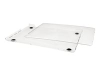 Compulocks Premium Macbook Hardshell Case - Över- och bakomslag till anteckningsbok - 13" - kristall - för Apple MacBook Pro with Retina display (13.3 tum) MBPR13CSCRYS