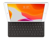 Apple Smart - Tangentbord och foliefodral - Apple Smart connector - QWERTY - USA internationellt - för 10.2-inch iPad; 10.5-inch iPad Air (3:e generationen); 10.5-inch iPad Pro MX3L2Z/A