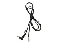 Jabra - Headset-kabel - RJ-10 (hane) till mikrojack (hane) 8800-00-75