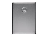 G-Technology G-DRIVE mobile USB-C - Hårddisk - 5 TB - extern (portabel) - 2.5" - USB 3.1 Gen 1 (USB-C kontakt) - 7200 rpm - rymdgrå 0G10477-1