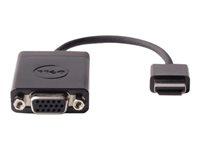 Dell - Videokort - HDMI (hane) till HD-15 (VGA) (hona) - svart - för Dell 3240; Latitude 54XX, 74XX; OptiPlex 30XX, 74XX, 77XX; Vostro 3501; XPS 8940 DAUBNBC084