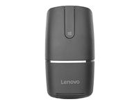 Lenovo Yoga Mouse - Mus/fjärrkontroll - trådlös - Bluetooth 4.0, Wi-Fi - svart - för ThinkBook 14 G2 ITL; 15 G2 ITL; ThinkCentre M70; ThinkPad E14 Gen 2; Yoga Slim 7 Carbon 13 GX30K69572