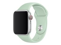 Apple 40mm Sport Band - Klockrem för smart klocka - storlek S/M och M/L - berylgrön - för Watch (38 mm, 40 mm) MWUM2ZM/A