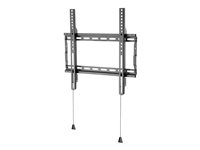 Vision - Monteringssats (väggfäste) - fixerad - för LCD-display - låsbar - kallvalsat stål - svart - skärmstorlek: 32"-65" VFM-W4X4V/2
