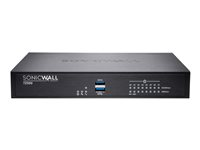 SonicWall TZ500 - Advanced Edition - säkerhetsfunktion - 8 portar - GigE - SonicWall säkerhetsuppgradering, plusprogram (3 år) 01-SSC-1739