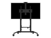 Vision VFM-F25M - Vagn - justerbar höjd - för platt panel - motoriserad - stål - mattsvart - skärmstorlek: 47"-100" VFM-F25M