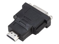 Targus - Videogränssnittsomvandlare - HDMI (hane) till DVI-D (hona) - svart - för Targus Dual Video, Universal, Universal USB-A Dual Video Docking Station ACX121EUX