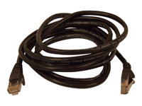 Belkin - Patch-kabel - RJ-45 (hane) till RJ-45 (hane) - 2 m - UTP - CAT 5e - hakfri - svart - för Omniview SMB 1x16, SMB 1x8; OmniView SMB CAT5 KVM Switch A3L791B02M-BLKS