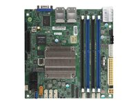 SUPERMICRO A2SDi-8C-HLN4F - Moderkort - mini ITX - Intel Atom C3758 - USB 3.0 - 4 x Gigabit LAN - inbyggda grafiken MBD-A2SDI-8C-HLN4F-O