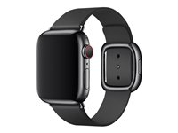 Apple 40mm Modern Buckle - Klockrem för smart klocka - Medelstorlek - svart - för Watch (38 mm, 40 mm) MWRG2ZM/A