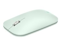 Microsoft Modern Mobile Mouse - Mus - höger- och vänsterhänta - optisk - 3 knappar - trådlös - Bluetooth 4.2 - mint KTF-00018