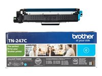 Brother TN247C - Cyan - original - tonerkassett - för Brother DCP-L3510, HL-L3270, HL-L3290, MFC-L3710, MFC-L3730, MFC-L3750, MFC-L3770 TN247C