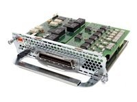 Cisco High Density Analog and Digital Extension Module for Voice and Fax - Röst/faxmodul - EVM - analoga portar: 8 - rekonditionerad - för Cisco 2821 4-pair, 28XX, 28XX V3PN, 29XX, 38XX, 38XX V3PN, 39XX EVM-HD-8FXS/DID-RF