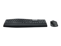 Logitech MK850 Performance - Sats med tangentbord och mus - Bluetooth, 2.4 GHz - nordisk 920-008229