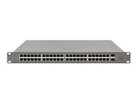 Cisco Meraki Go GS110-48P - Switch - Administrerad - 48 x 10/100/1000 (PoE+) + 2 x SFP (mini-GBIC) (upplänk) - skrivbordsmodell, rackmonterbar - PoE+ GS110-48P-HW-EU