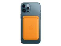 Apple Wallet with MagSafe - Plånbok för mobiltelefon/kreditkort - läder - vallmo från Kalifornien - för iPhone 12, 12 mini, 12 Pro, 12 Pro Max MHLP3ZM/A