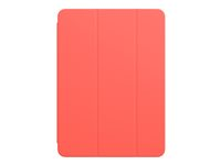 Apple Smart Folio - Vikbart fodral för surfplatta - polyuretan - rosa citrus - 10.9" - för 10.9-inch iPad Air (4:e generation) MH093ZM/A