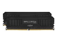 Ballistix MAX - DDR4 - sats - 32 GB: 2 x 16 GB - DIMM 288-pin - 4000 MHz / PC4-32000 - CL18 - 1.35 V - ej buffrad - icke ECC - svart BLM2K16G40C18U4B