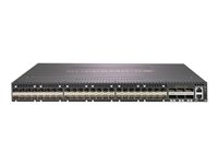 Supermicro SuperSwitch SSE-F3548S - Switch - L2+ - Administrerad - 48 x 1/10/25 Gigabit SFP28 + 6 x 40/100 Gigabit QSFP28 - främre till bakre luftflöde - skrivbordsmodell, rackmonterbar - Växelström 100 - 127 V/200 - 240 V SSE-F3548S