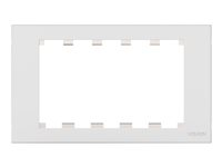 VISION TechConnect 3 2-Gang UK Surround - Planskiva - vit - 2-gang TC3 SURR2G