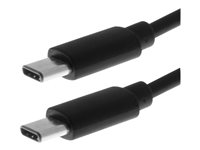 Insmat - USB-kabel - USB-C (hane) till USB-C (hane) - USB 2.0 - 5 A - 2 m - formpressad 133-1050
