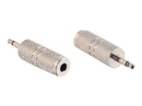 C2G - Audio-adapter - mikromonojack (hane) till stereo mini jack (hona) 80456