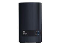WD My Cloud EX2 Ultra WDBVBZ0040JCH - Personlig molnlagringsenhet - 2 fack - 4 TB - HDD 2 TB x 2 - RAID 0, 1, JBOD - RAM 1 GB - Gigabit Ethernet - iSCSI WDBVBZ0040JCH-EESN
