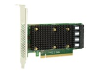 Broadcom HBA 9405W-16i - Kontrollerkort - 16 Kanal - SATA 6Gb/s / SAS 12Gb/s låg profil - 12 Gbit/s - PCIe 3.1 x16 05-50047-00