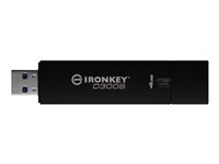 IronKey D300S - USB flash-enhet - krypterat - 4 GB - USB 3.1 Gen 1 - FIPS 140-2 Level 3 IKD300S/4GB
