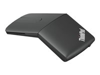 Lenovo ThinkPad X1 Presenter Mouse - Mus - höger- och vänsterhänta - laser - 3 knappar - trådlös - 2.4 GHz, Bluetooth 5.0 - trådlös USB-mottagare - svart - för IdeaPad Flex 5 15ITL05; ThinkPad E14 Gen 2; P14s Gen 1; X1 Fold Gen 1; V30a-22; V30a-24 4Y50U45359