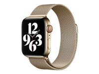 Apple 40mm Milanese Loop - Klockrem för smart klocka - Regular size - guld - demo - för Watch (38 mm, 40 mm) 3H101ZM/A
